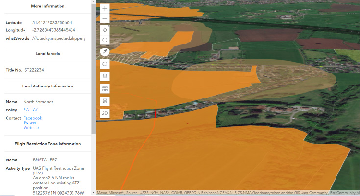 DronePrep Map Land Ownership