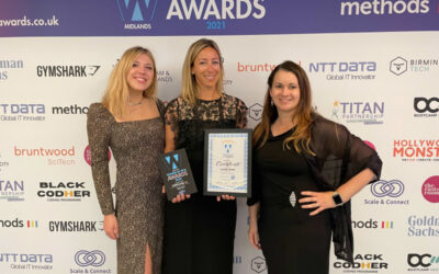 Claire Owen crowned winner of Midlands Women in Tech Innovator Award